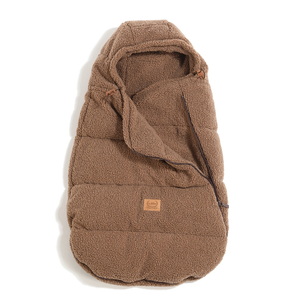Footmuff Baby Multi Teddy Bear LATTE