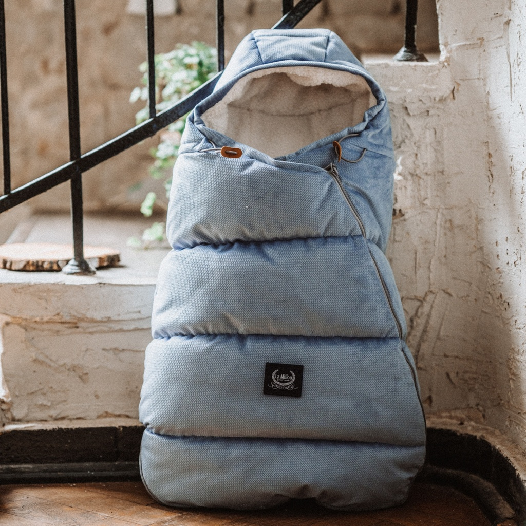 Śpiworek do Wózka Baby WIND BLUE