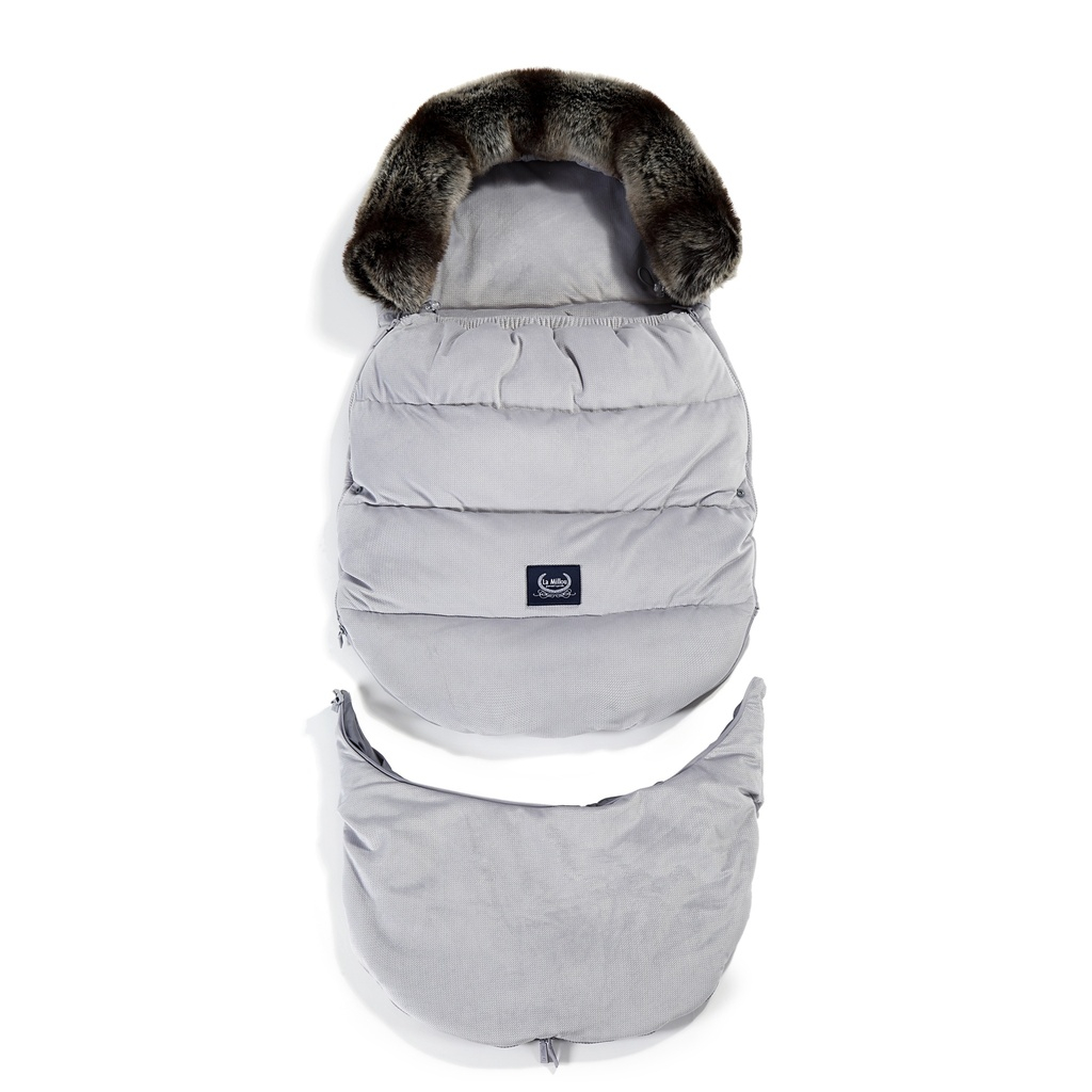 Kinderwagen Fußsack Combo DARK GREY