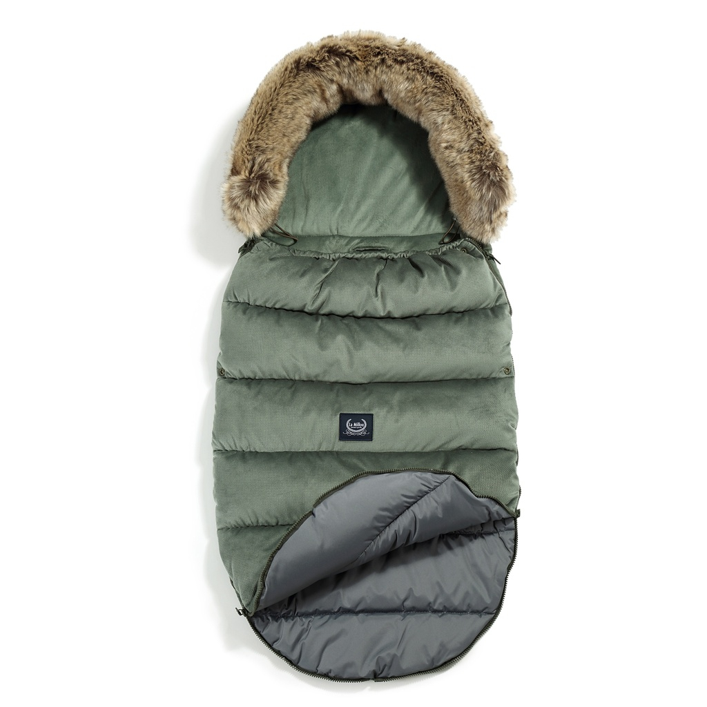 Kinderwagen Fußsack Uni KHAKI