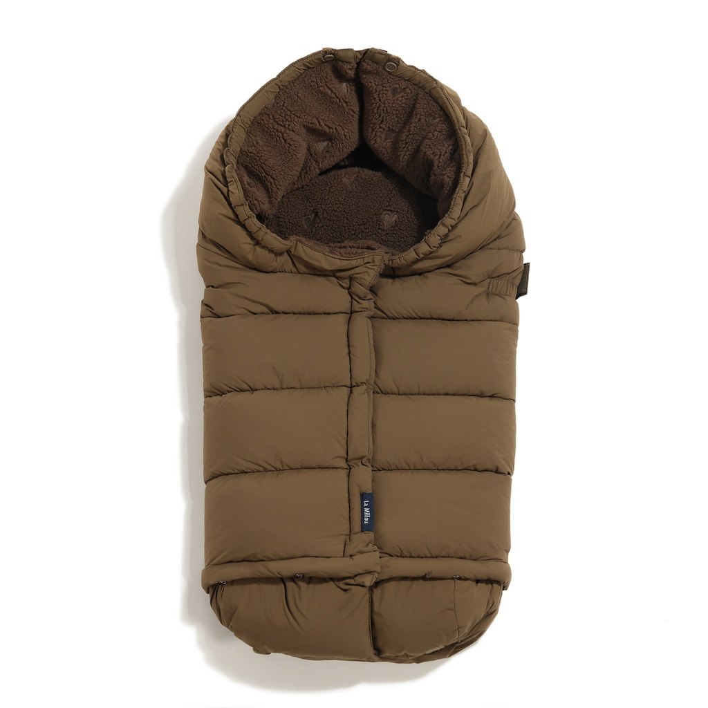Śpiworek do wózka NORDIC Combo BROWN