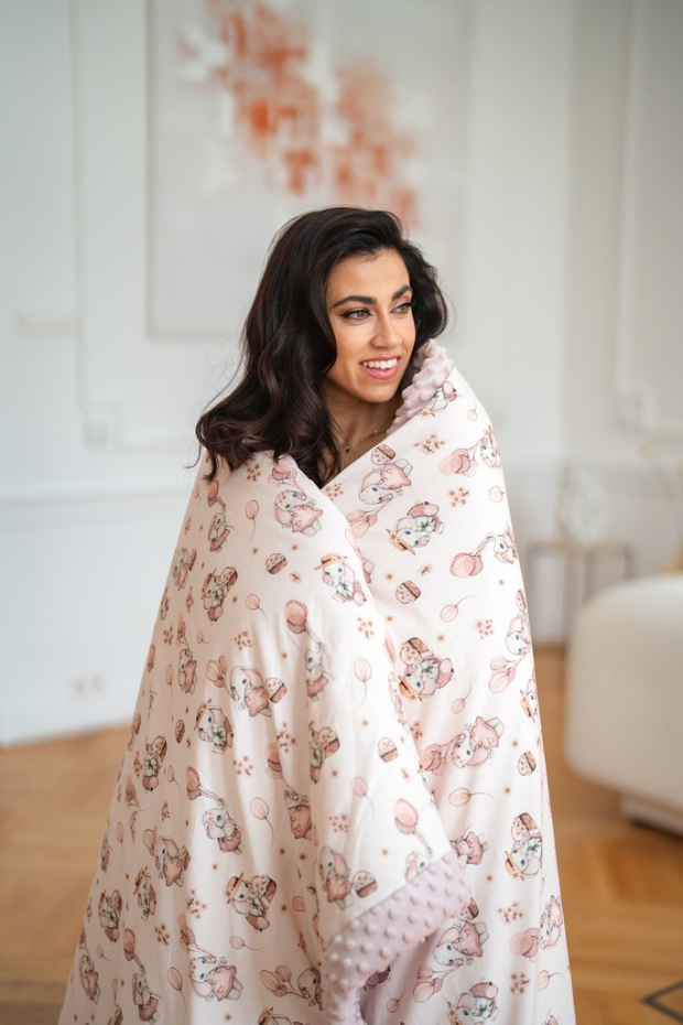 Ciepły Koc Minky ROSSIE by Maja Hyży -890258172367