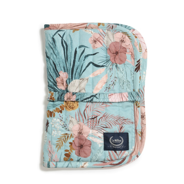 Organizer etui na pieluchy pikowany BOHO PALMS-379005