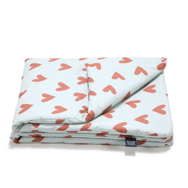 Cotton Duvet HEARTBEAT BLUE