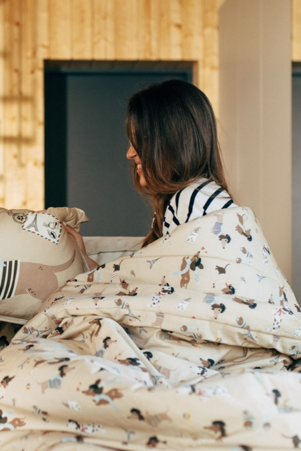 Kołdra Bawełniana PIERRE THE DOG-1076761195635