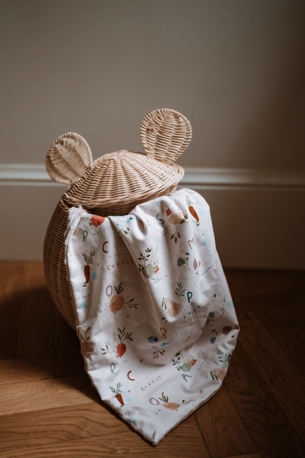 Lekki Koc Minky ABC FRUITS Lekki Koc Minky ABC FRUITS