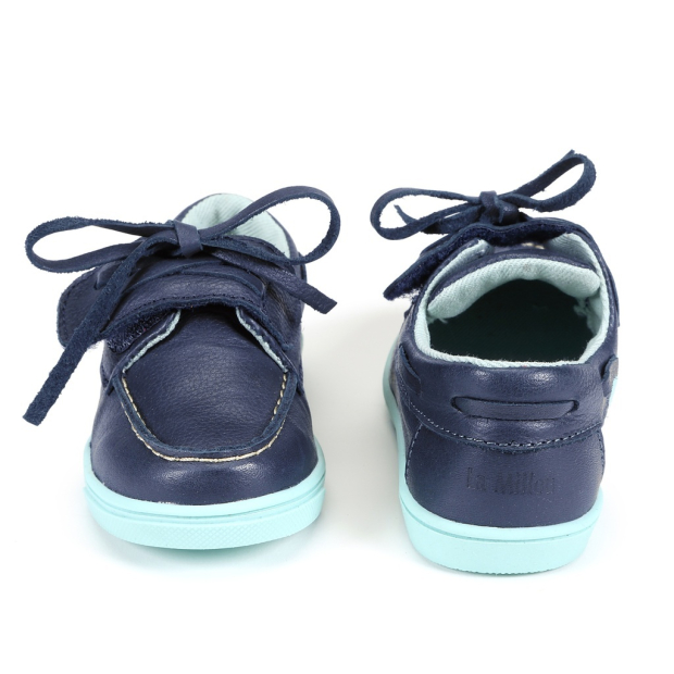 Mokasyny Skórzane NAVY-359961