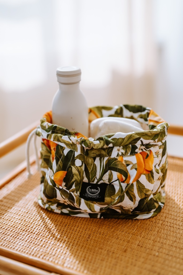 Organizer na pieluchy pikowany Velvet TUSCANY-524425199692