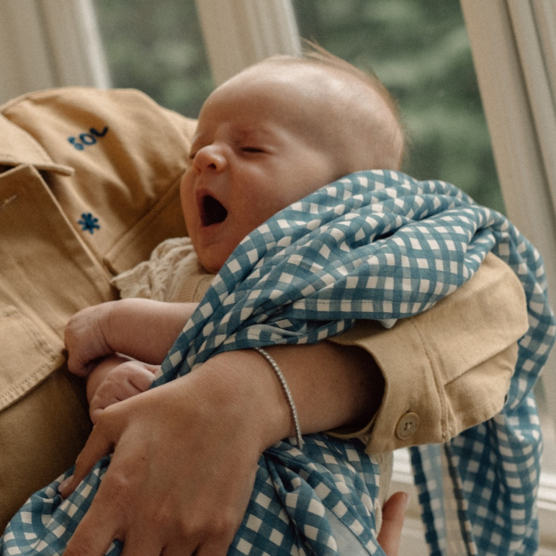 Otulacz Bamboo BERRY VICHY-1357214383072