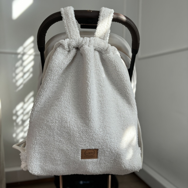 Plecak do wózka Teddy Bear CREAM-1113132292063