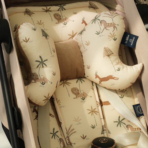 Poduszka Angel's Wings Bawełna Velvet LITTLE SAVANNAH-1545996368277