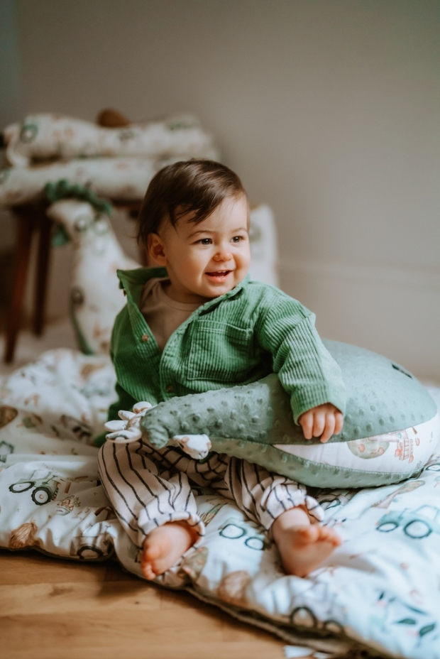 Poduszka Kura Babci Dany Minky ABC FARM-442899182094