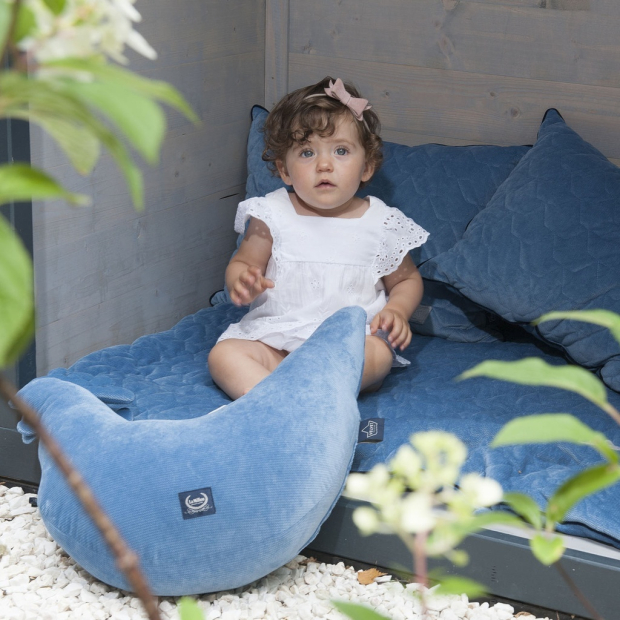 Poduszka Kura Babci Dany Velvet DENIM-366347