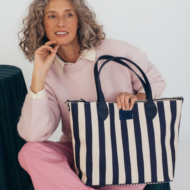 Torba Feeria STRIPES NAVY-1437470302236