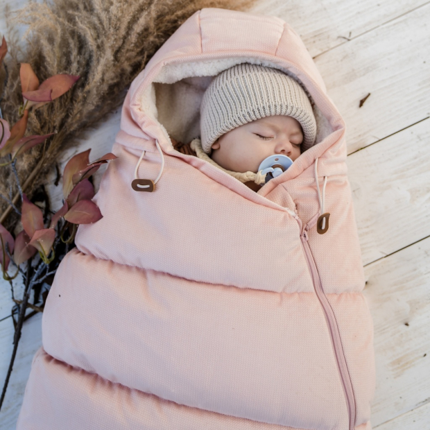 Śpiworek do Wózka Baby Multi SMOKE ROSE-1195010315913