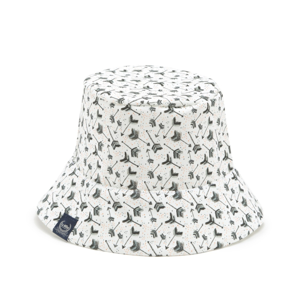 Canvas Bucket Hat BOHO ROYAL ARROWS