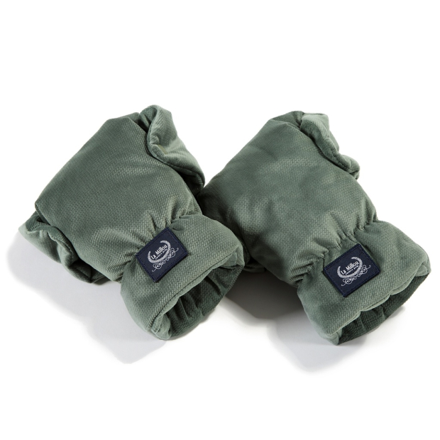 Stroller Gloves Velvet KHAKI