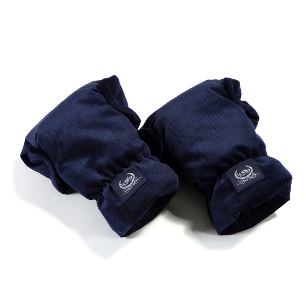 Stroller Gloves Velvet ROYAL NAVY