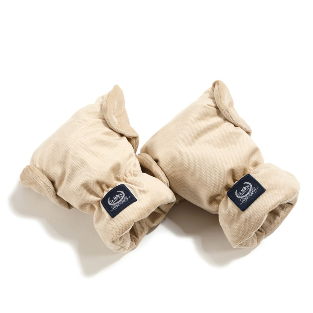 Stroller Gloves Velvet SAND