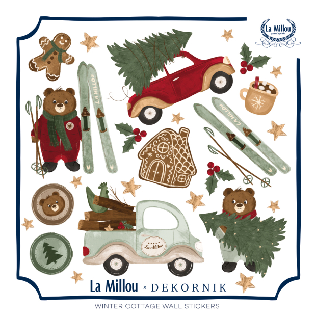 Wall Stickers WINTER COTTAGE