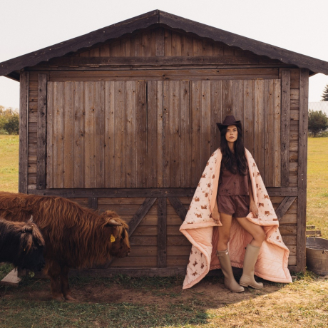 Ciepły Koc Velvet MOO MEADOW-1651600414381