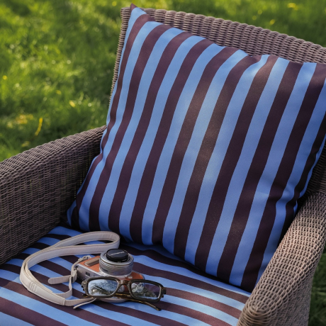Poduszka Ogrodowa STRIPES BLUE-1564058474450