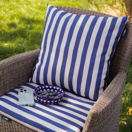 Poduszka Ogrodowa STRIPES NAVY-1564122482626 Poduszka Ogrodowa STRIPES NAVY-1564122482626