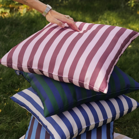 Poduszka Ogrodowa STRIPES PINK-1564155361118