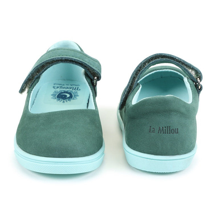 Leather Ballerina AVOCADO