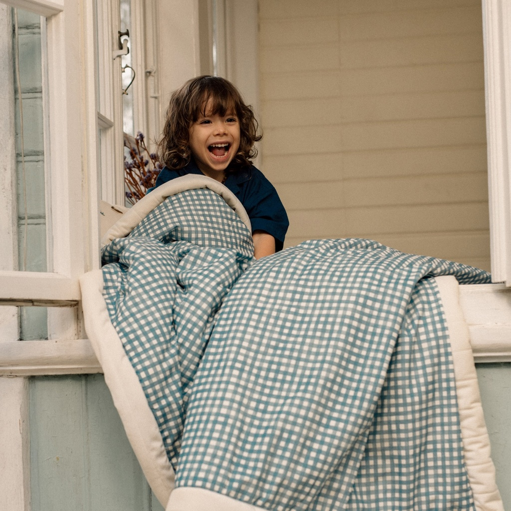 Velvet Warm Blanket BERRY VICHY