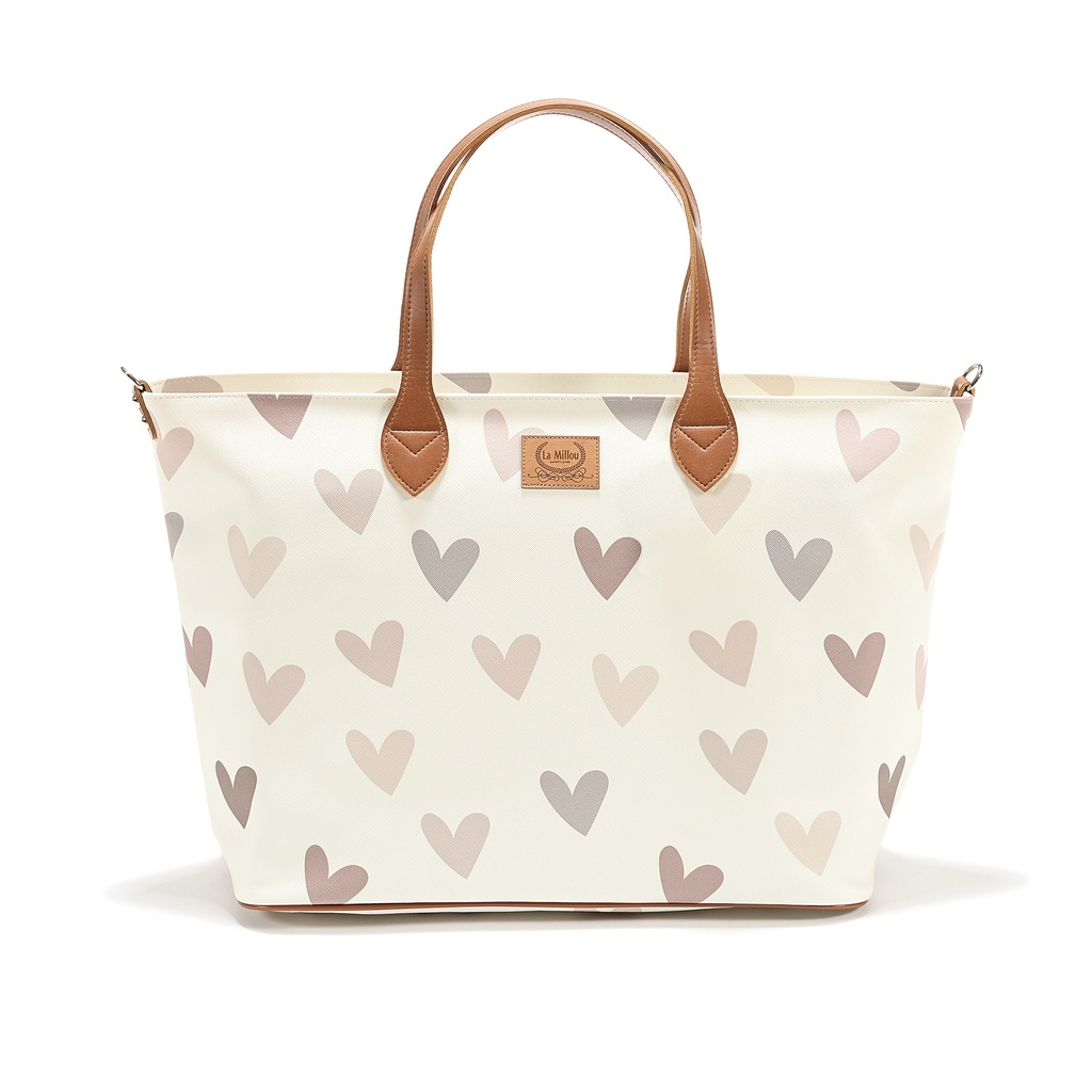 Mum's Bag Feeria HEARTBEAT BEIGE