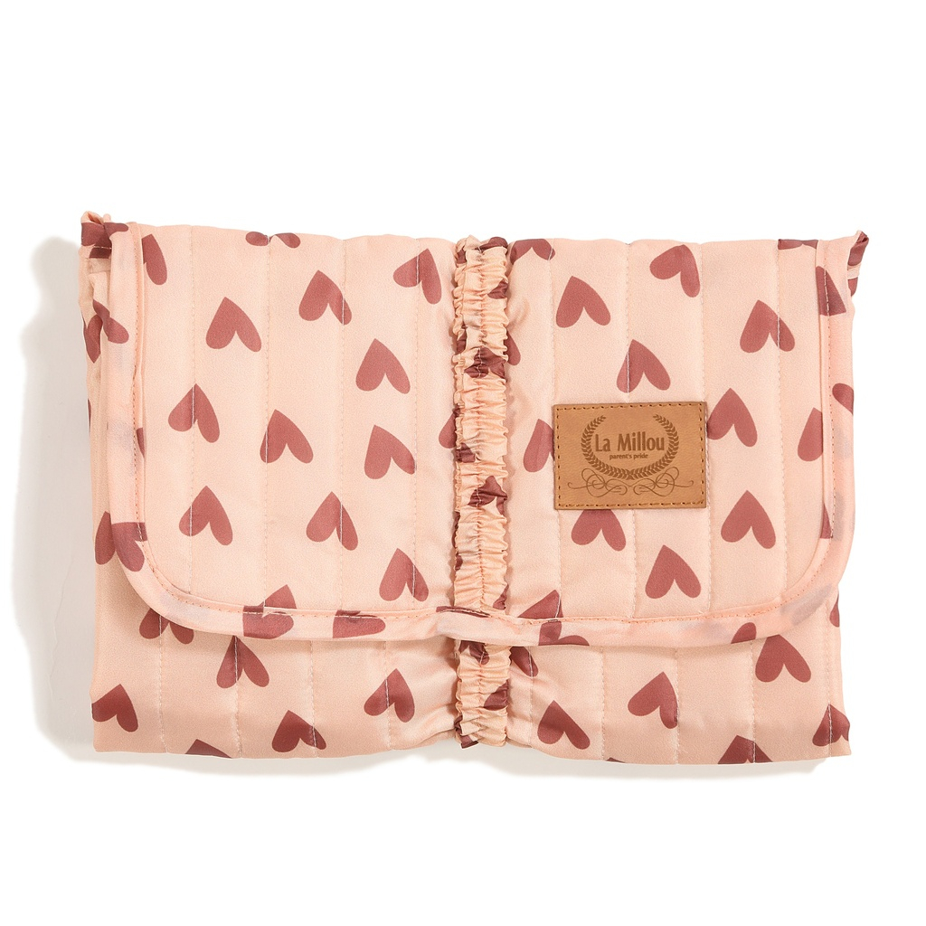 Wickelunterlage Nylon HEARTBEAT PINK