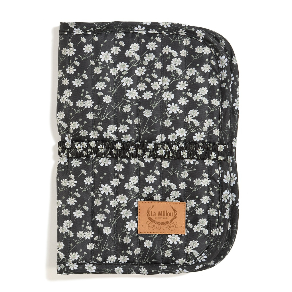 Diaper case travel organizer Nylon PRETTY BLACK