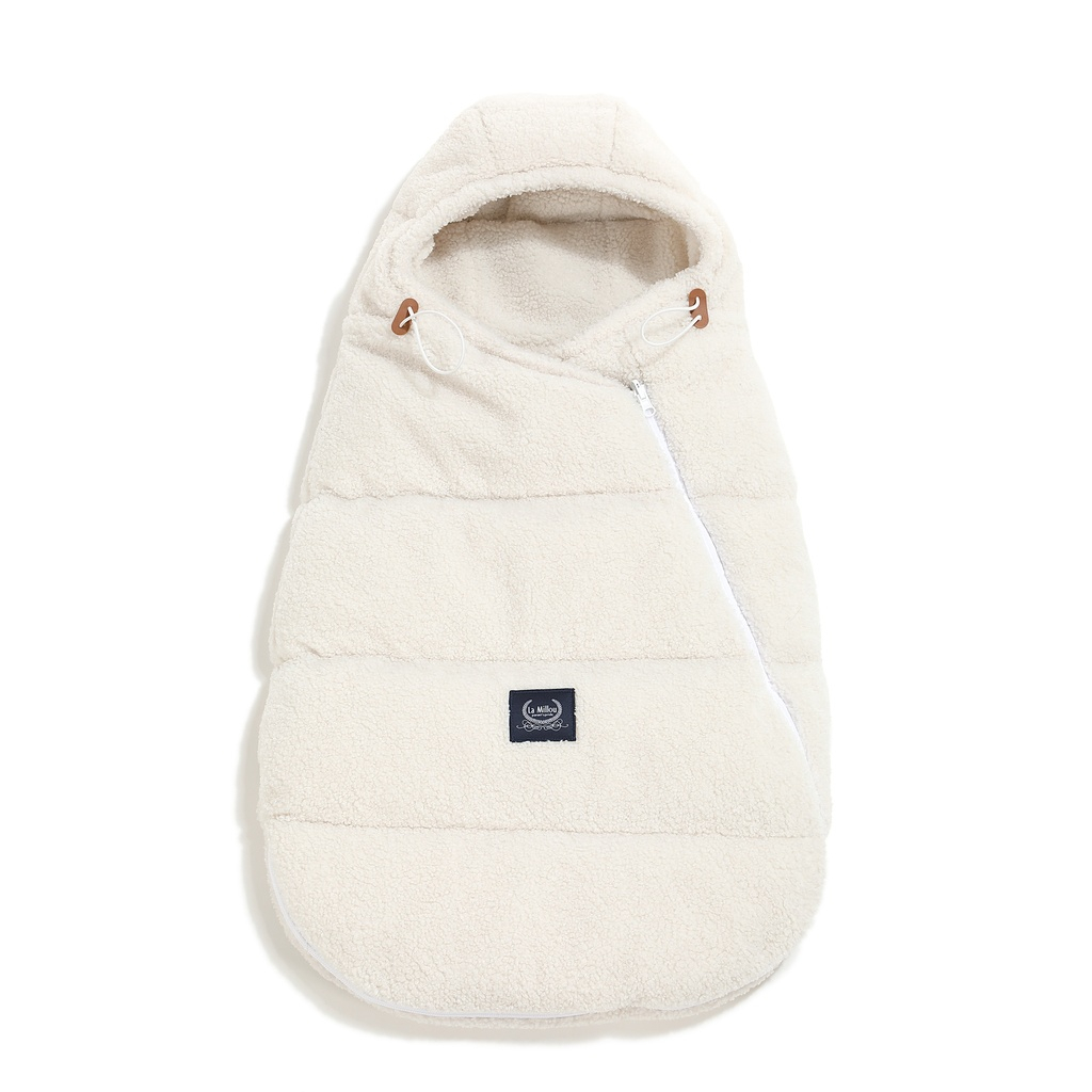 Footmuff Baby Multi Teddy Bear CREAM