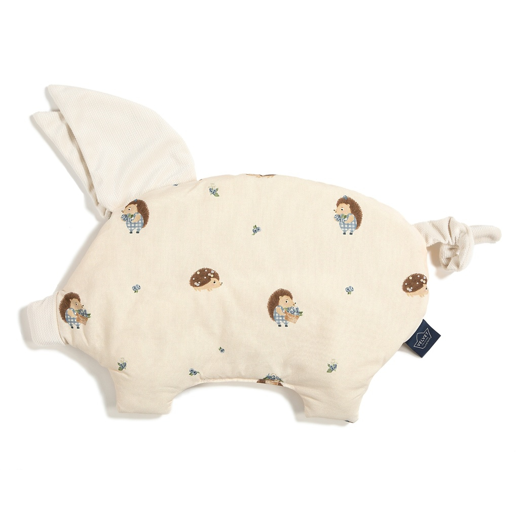 Poduszka Sleepy Pig Velvet BERRY HENRY