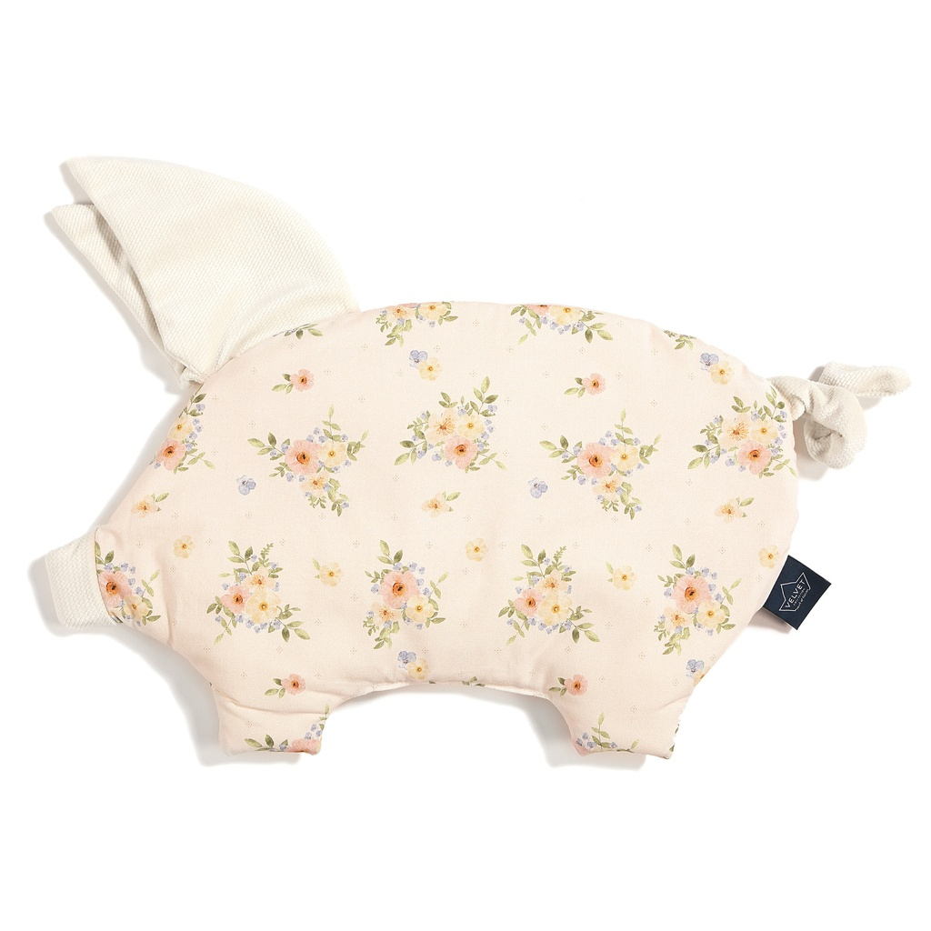 Pillow Sleepy Pig Velvet ENGLISH GARDEN