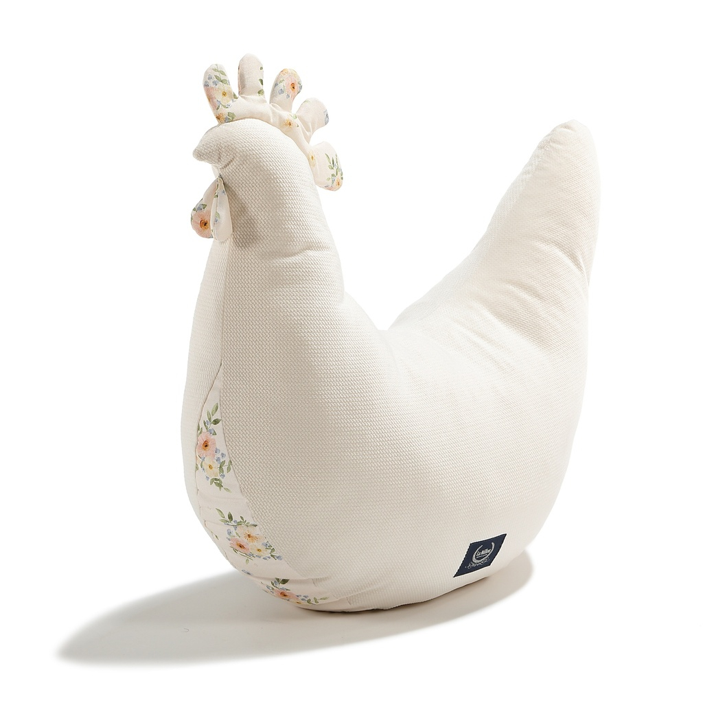 Poduszka Kura Babci Dany Velvet Bawełna ENGLISH GARDEN