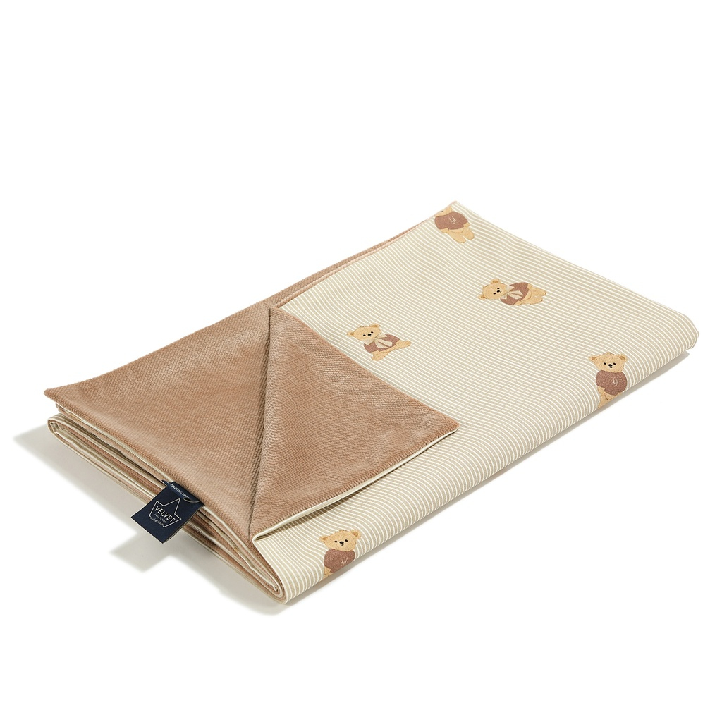 Velvet Light Blanket BABY BEAR
