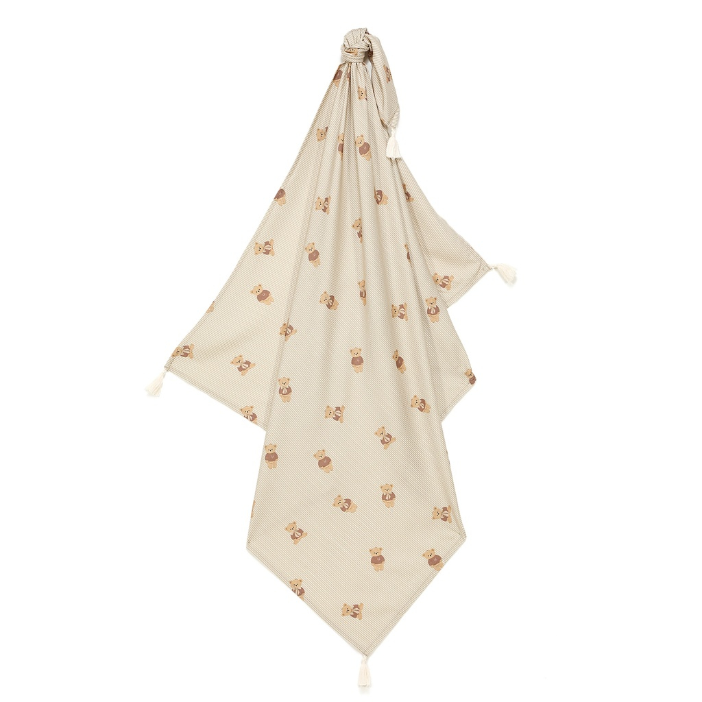 Bamboo Swaddle BABY BEAR