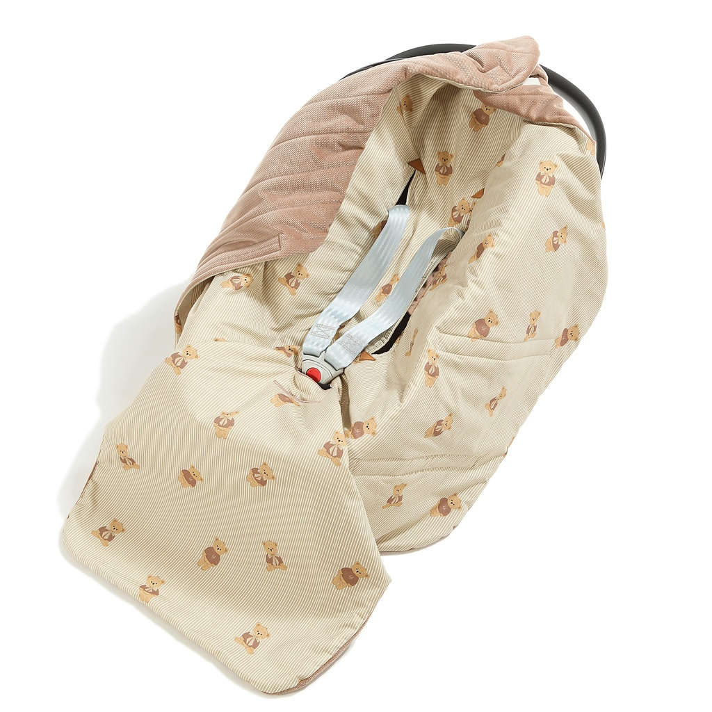 Car Seat Blanket Multi BABY BEAR