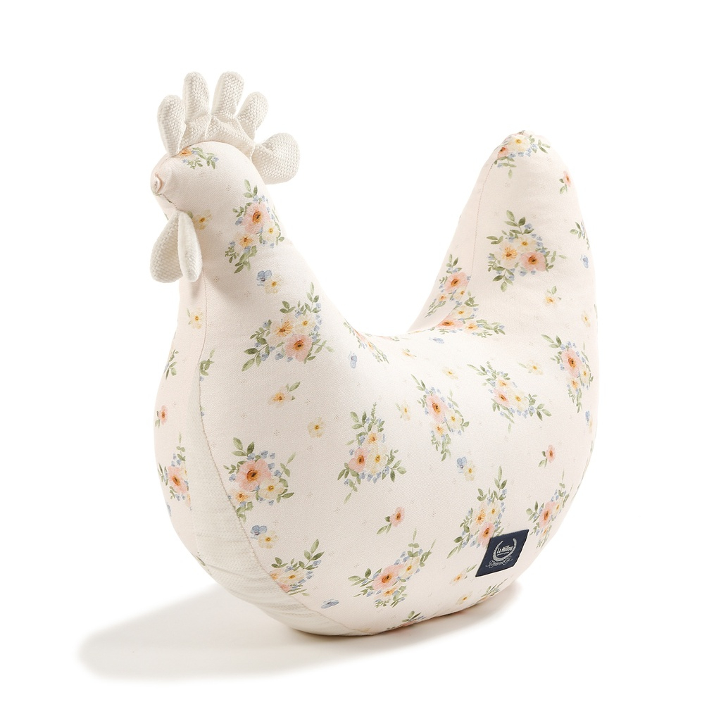 Grandma Dana's Hen Pillow Bamboo ENGLISH GARDEN