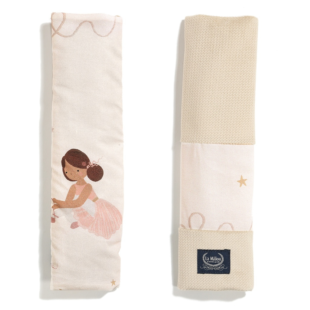 Seatbelt Cover Cotton Velvet BALLERINE