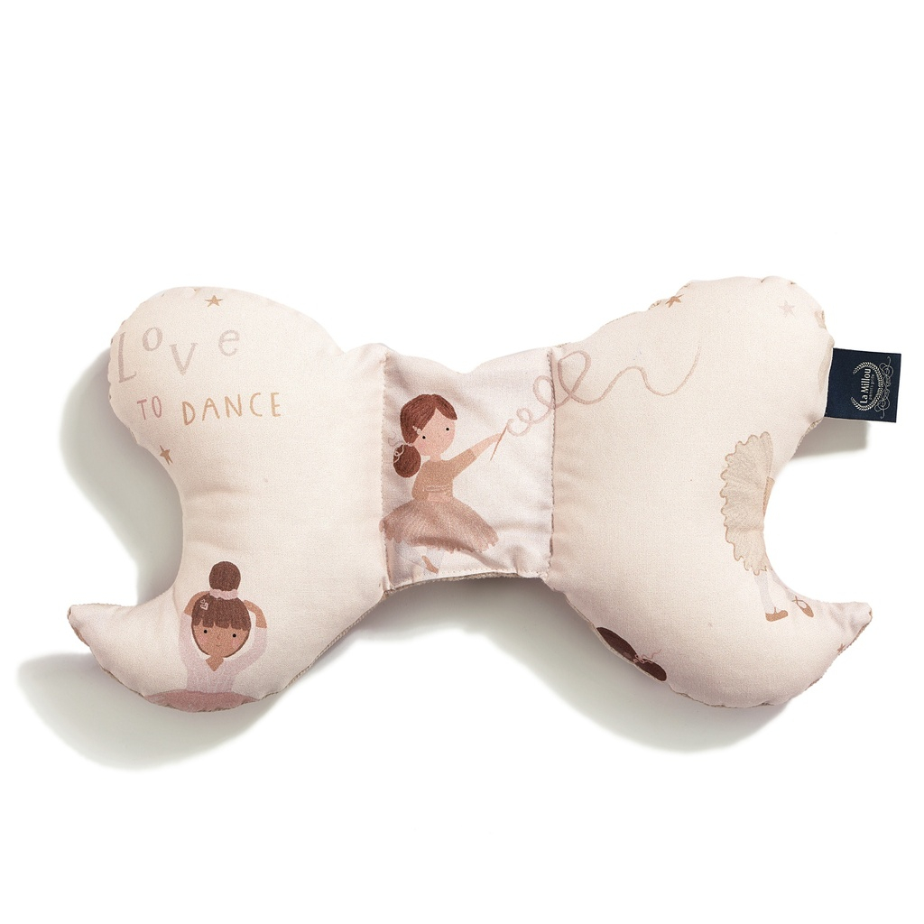 Angel's Wings Pillow Cotton Velvet BALLERINE