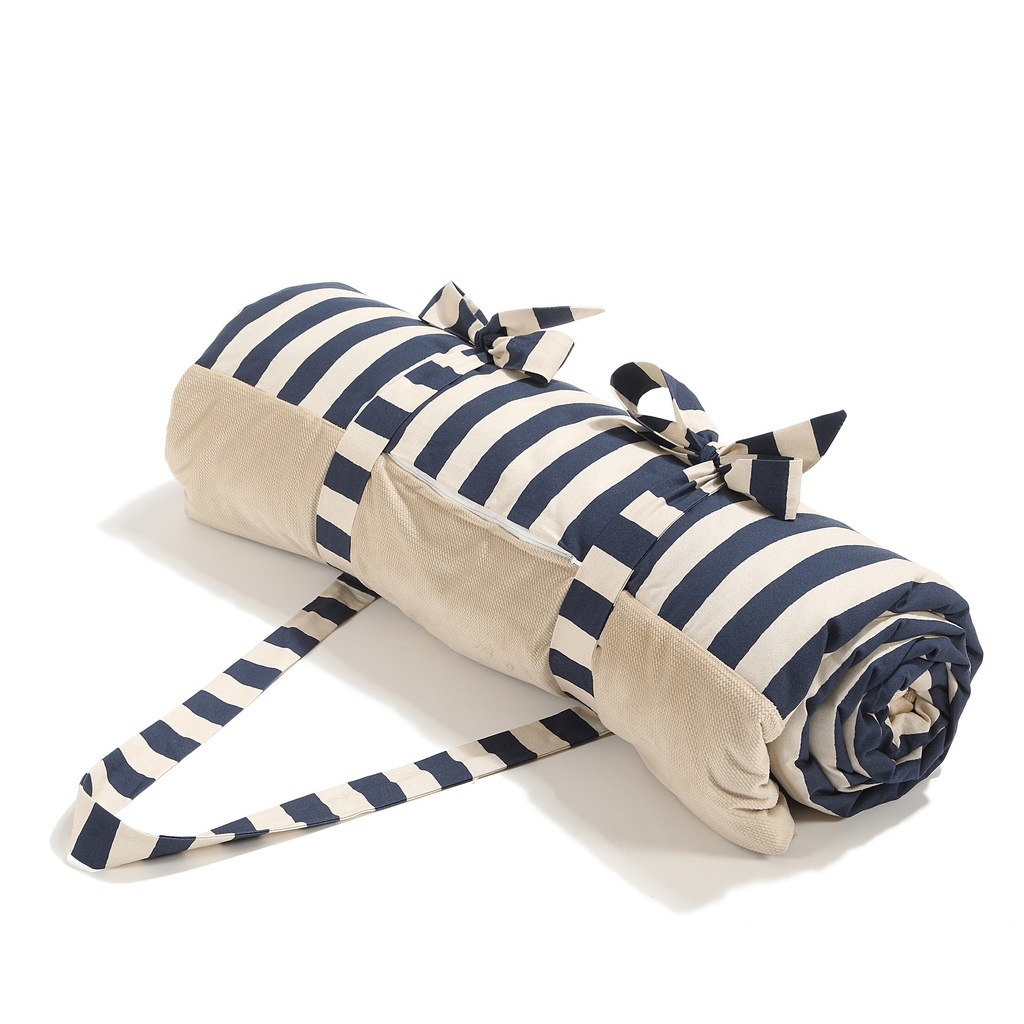 Koc Piknikowy STRIPES NAVY
