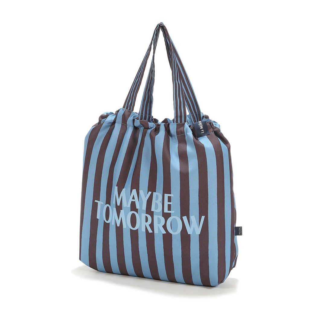 Torba Shopper Bag L STRIPES BLUE
