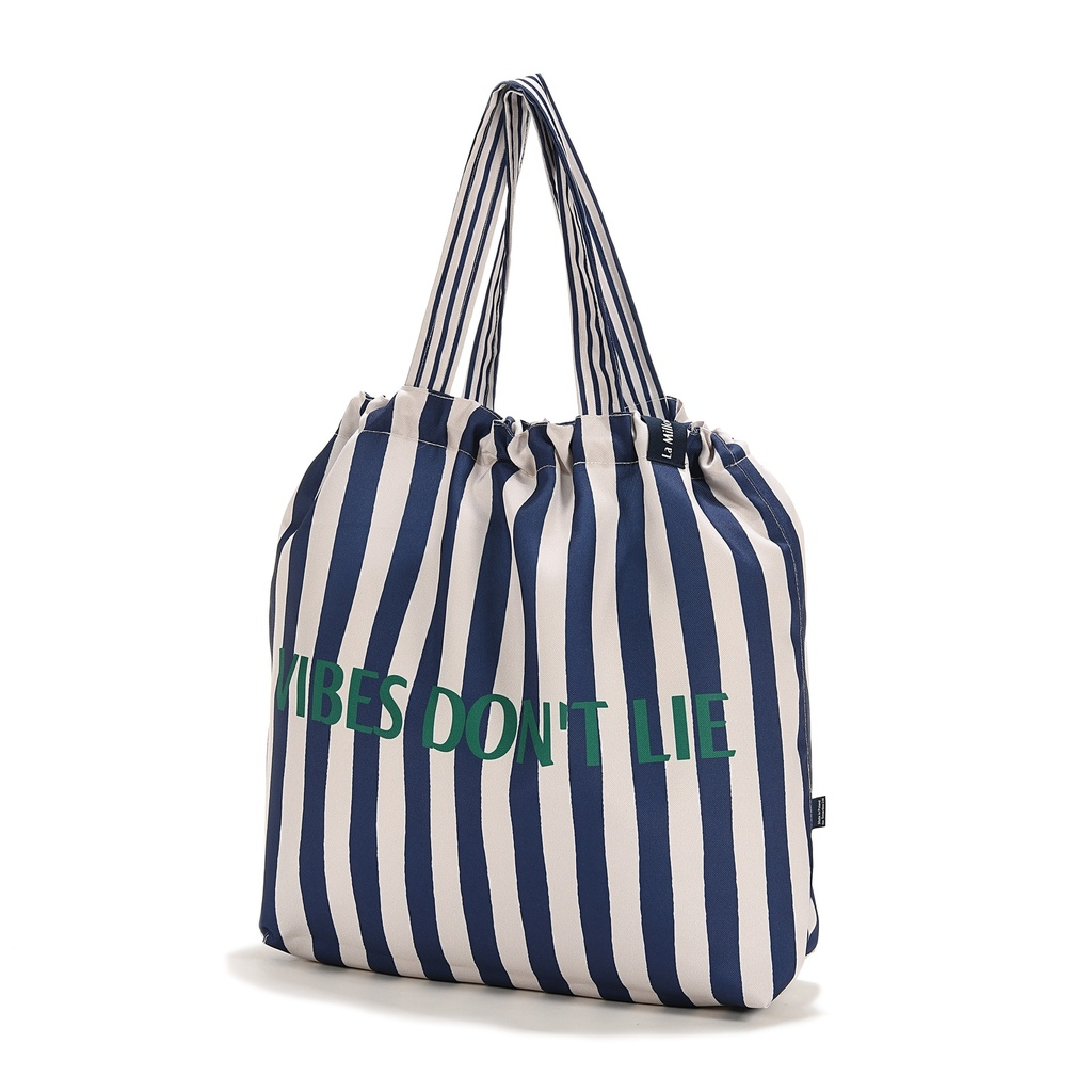 Torba Shopper Bag L STRIPES NAVY