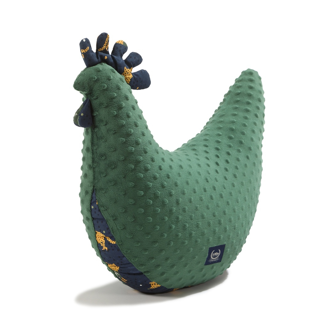 Grandma Dana's Hen Pillow Minky TIGER JERRY