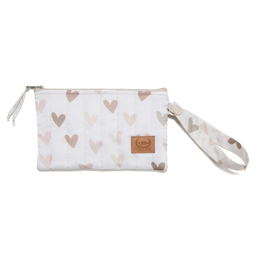 Saszetka Ortalion HEARTBEAT BEIGE