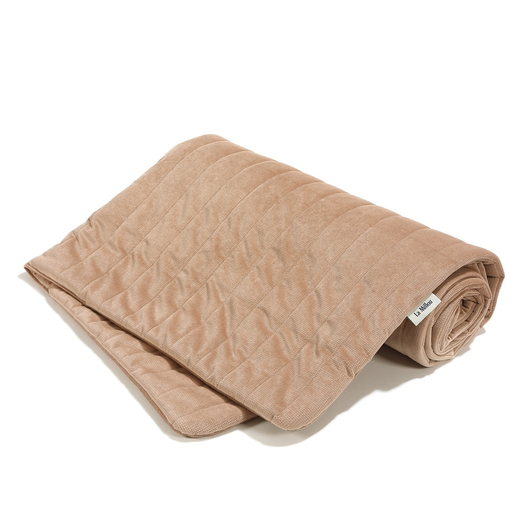 Couverture Chaude Velvet Pure MOCCA