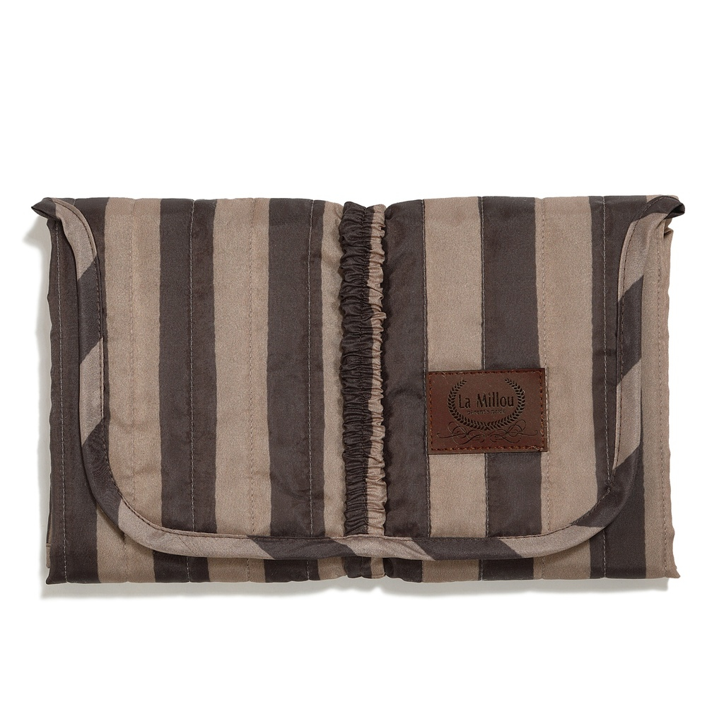 Mata przewijak Ortalion STRIPES BROWN
